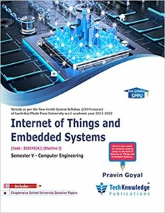 IOT & Embedded Systems Books | CS Third Year 2019 Pat [SPPU]