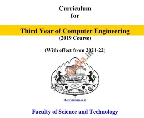 SPPU Third Year Syllabus Computer Engineering Pune University
